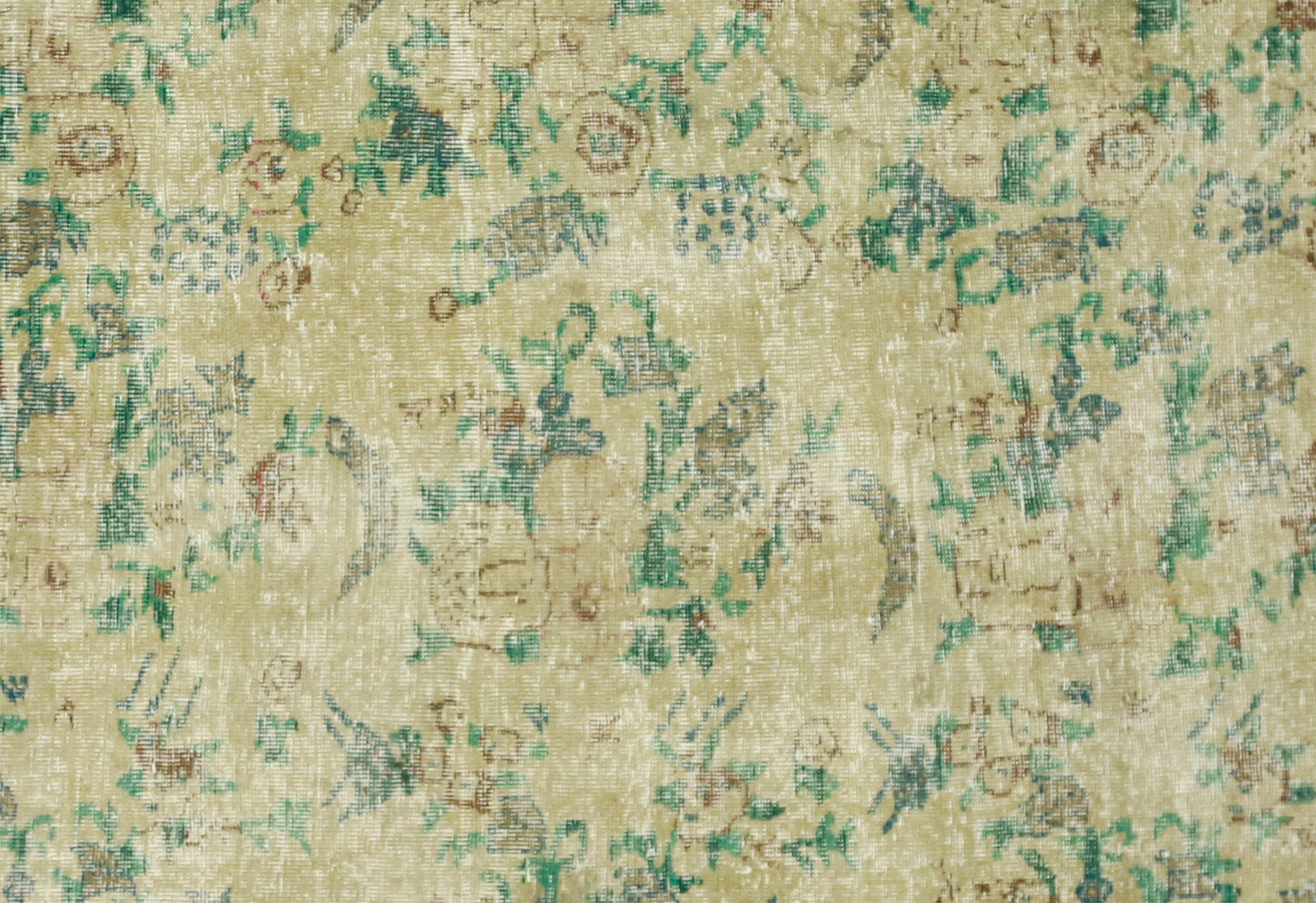 Anatolian handmade vintage rug 280 cm x 192 cm