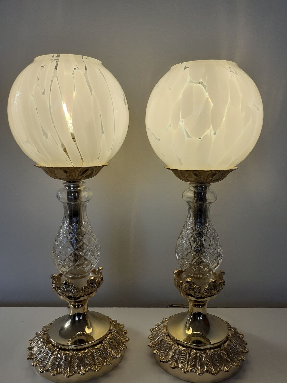 Paire de lampes