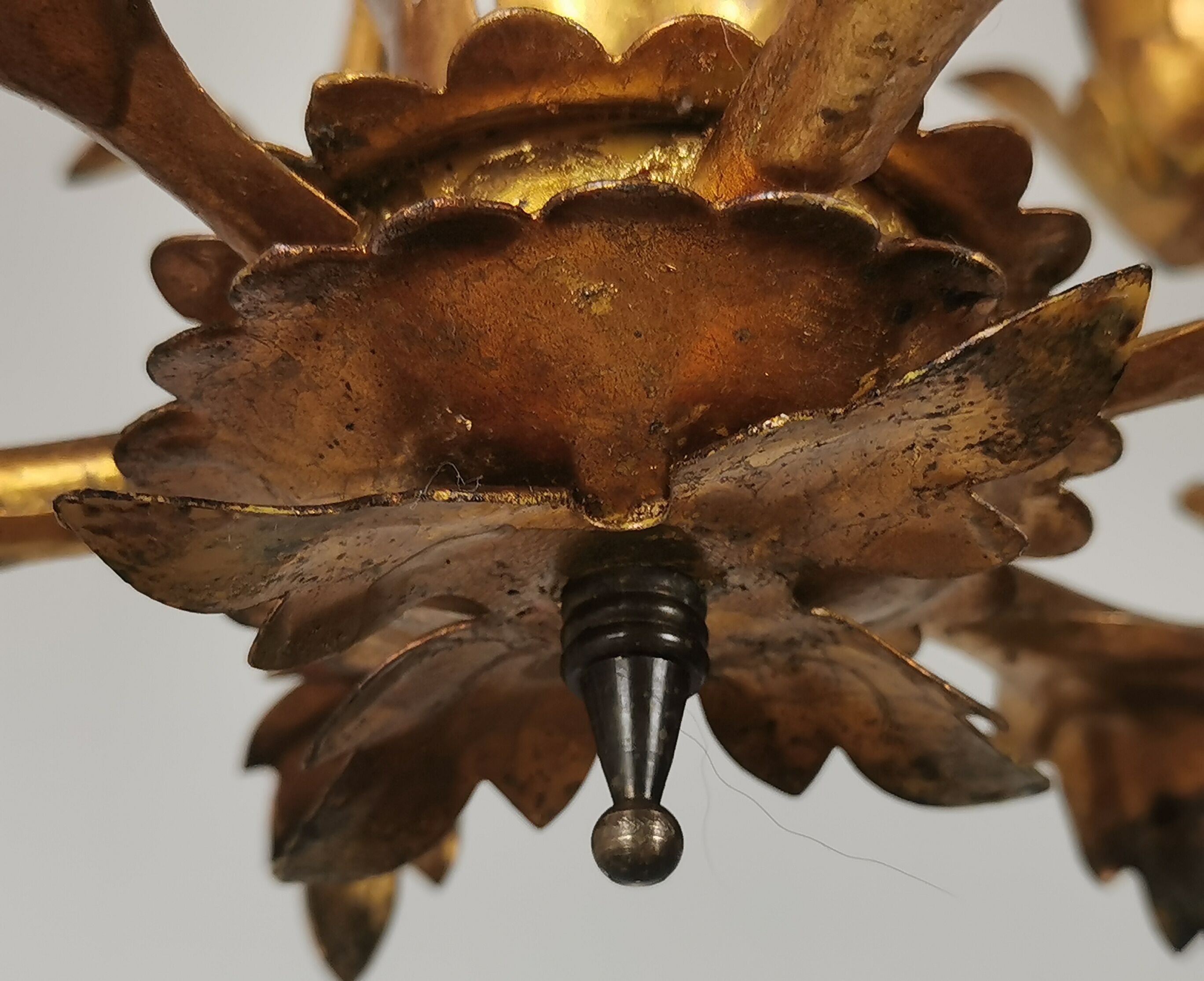 Lustre italien "feuilles"