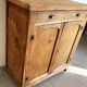 Vintage Parisian buffet in solid oak from the 60s
