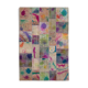Handmade oriental 204 cm x 300 cm multicolor patchwork carpet