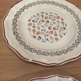 Lot plates Sarreguemines