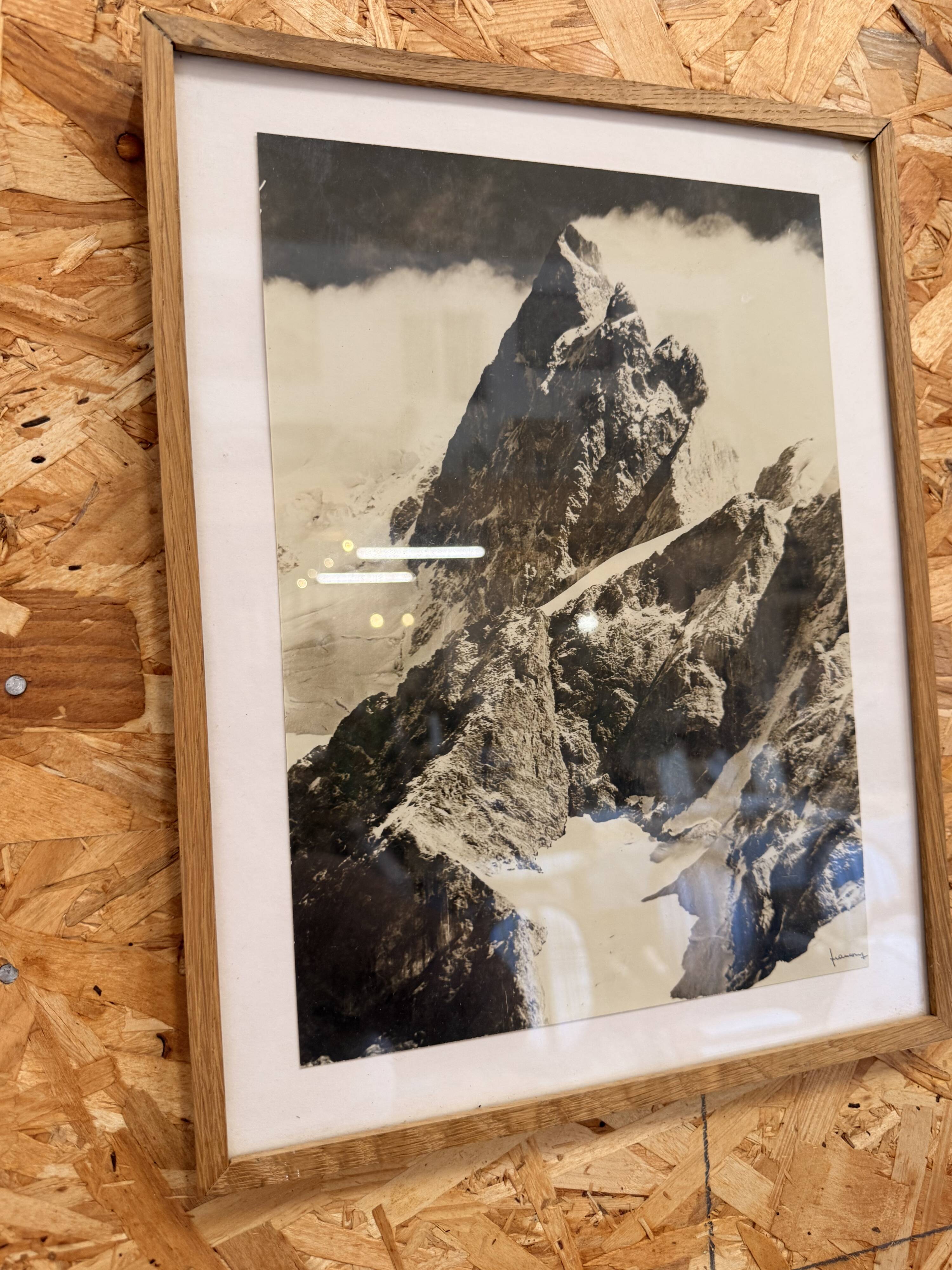Photographic reproduction Tairraz – Framed alpine landscape