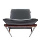 6 vintage rosewood dining chairs by C. Denekamp for Thereca