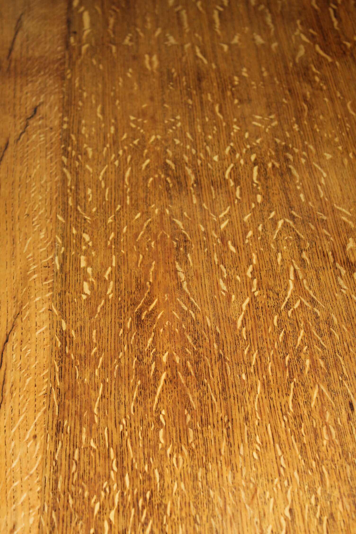 Solid oak farm table