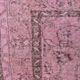 Tapis Oushak vintage rose Sku2348