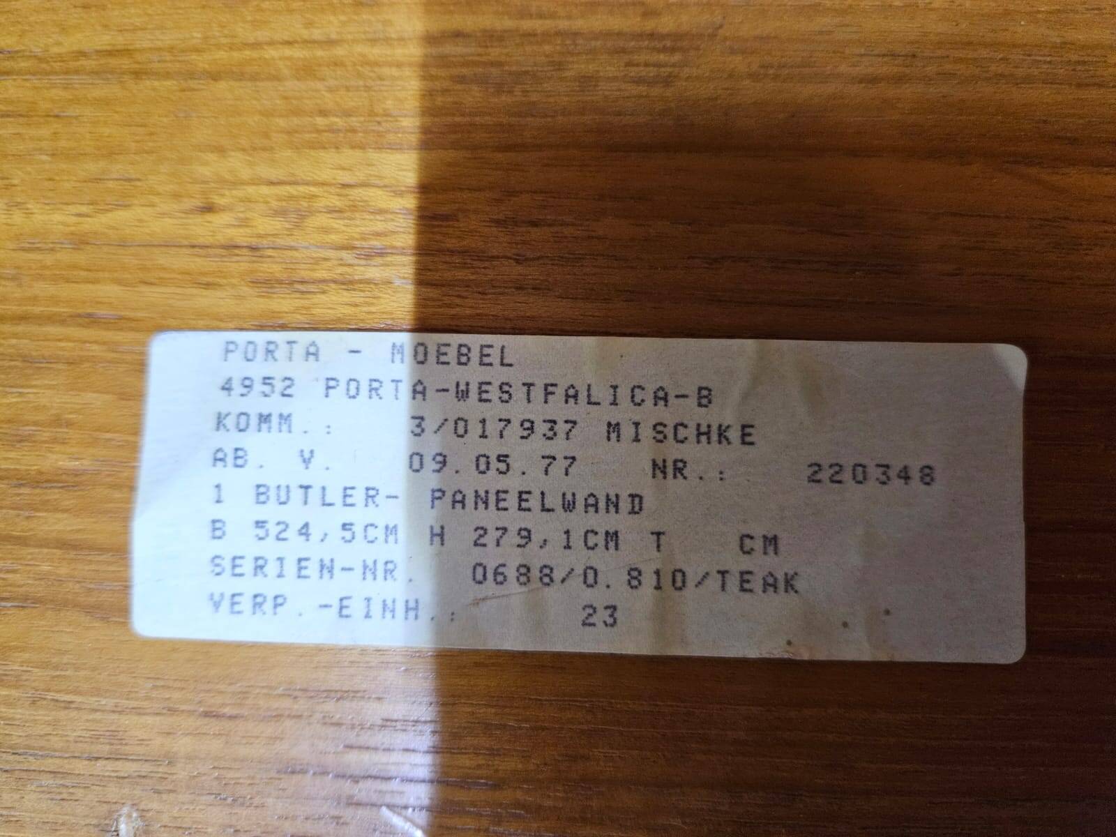 Modular teak shelf / germany / 1970s / cadovius style / kai kristiansen