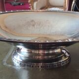 Silver metal fruit cup