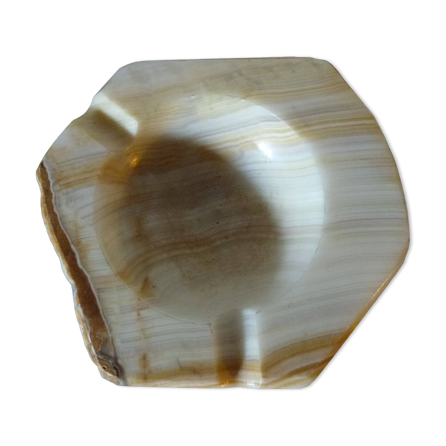 Vintage Onyx ashtray or catchall