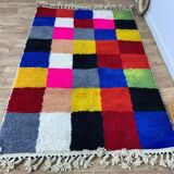 Handcrafted Moroccan Berber Rug 236 X 155