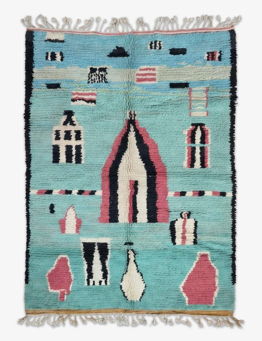 Tapis Berbère Contemporain - 295 x 210 cm