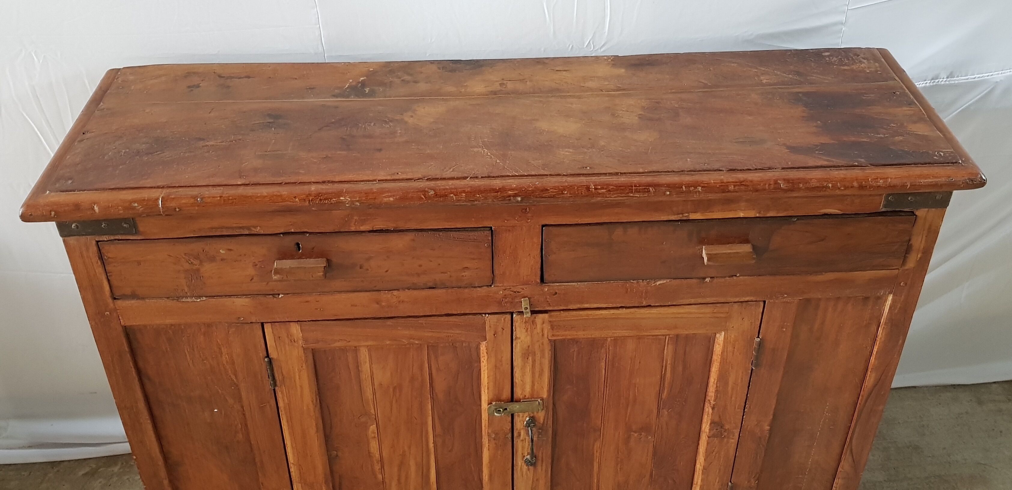 Old teak buffet