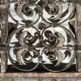 17th century wrought iron railing, balcony barrier railing