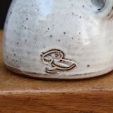 Sandstone pitcher by Jeanne and Norbert Pierlot, 60s