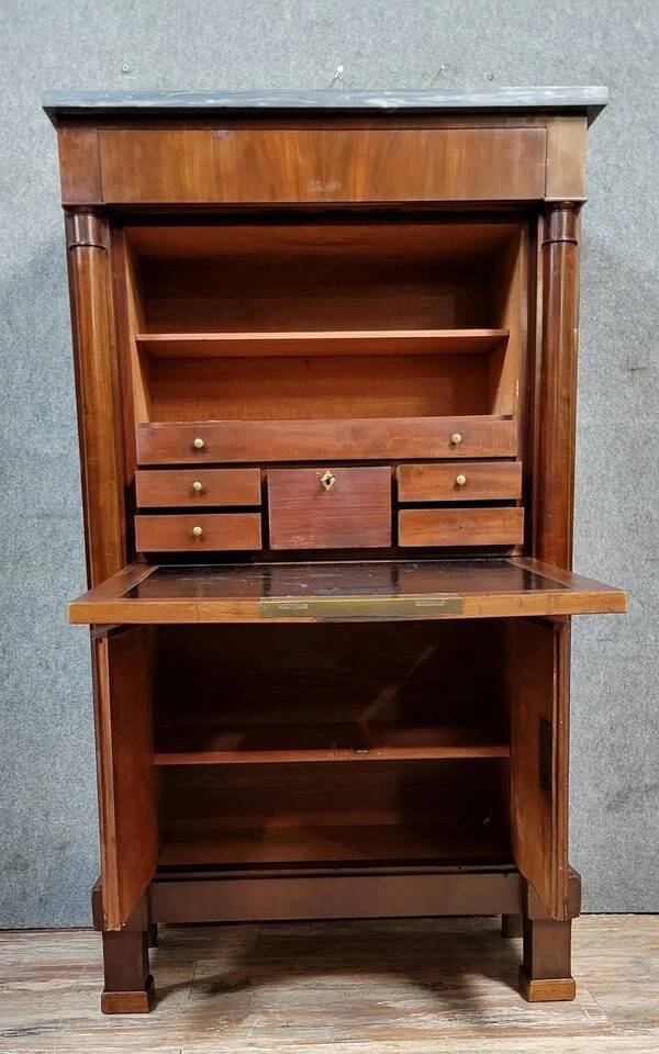 Empire period mahogany secretary circa 1800