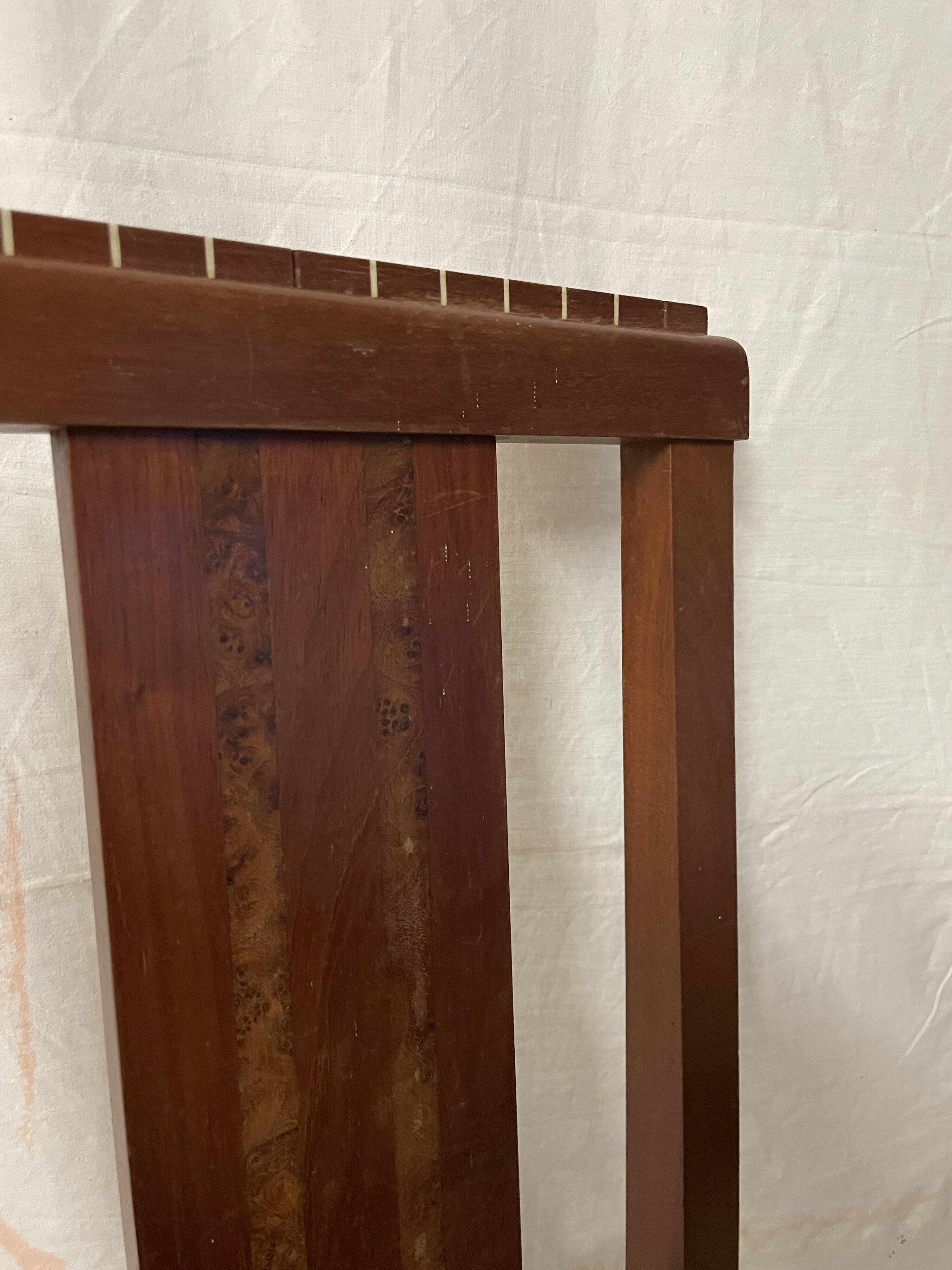 Duo of art deco chairs