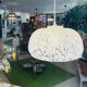 Murano vintage pendant light