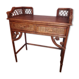 Bamboo and rattan extra furniture hairdresser