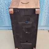 Old solid teak flower box