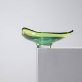 MURANO GLASS TRIANGULAR CUP, 1950s
