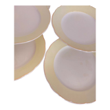 7 flat plates Sarreguemines Hugues