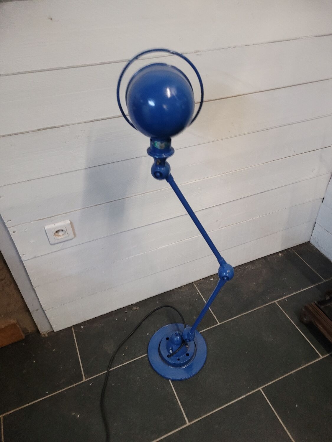 Old Jielde two-arm lamp