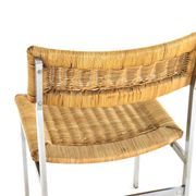 Ensemble de 4 chaises de salle à manger 'Wehl' - style japandi - wabi-sabi