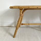 60's vintage rattan coffee table