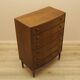 Commode en noyer, design danois, années 1960, designer : Kai Kristiansen
