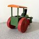 Wooden road roller tractor