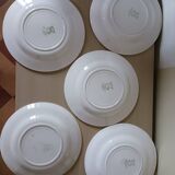 Dessert plates Moulins des Loups.