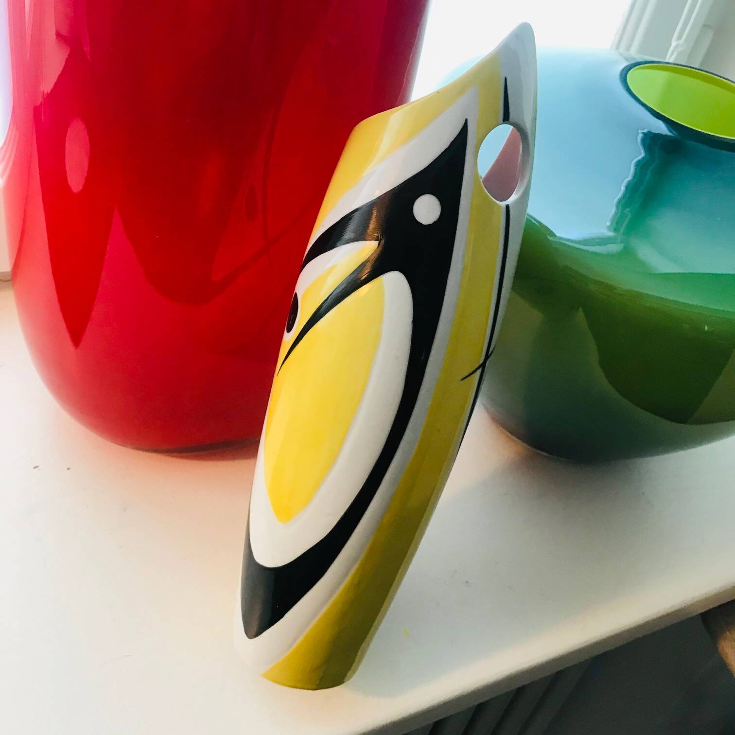 Vintage Vase • "Wasp" • János Török • Zsolnay • 1950