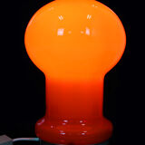 Mid-Century Glass Table Lamp from Osvětlovací Sklo, 1970s