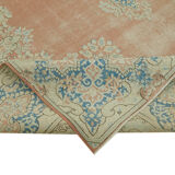 Handmade Oriental Contemporary 1980s 291 cm x 414 cm Beige Wool Carpet