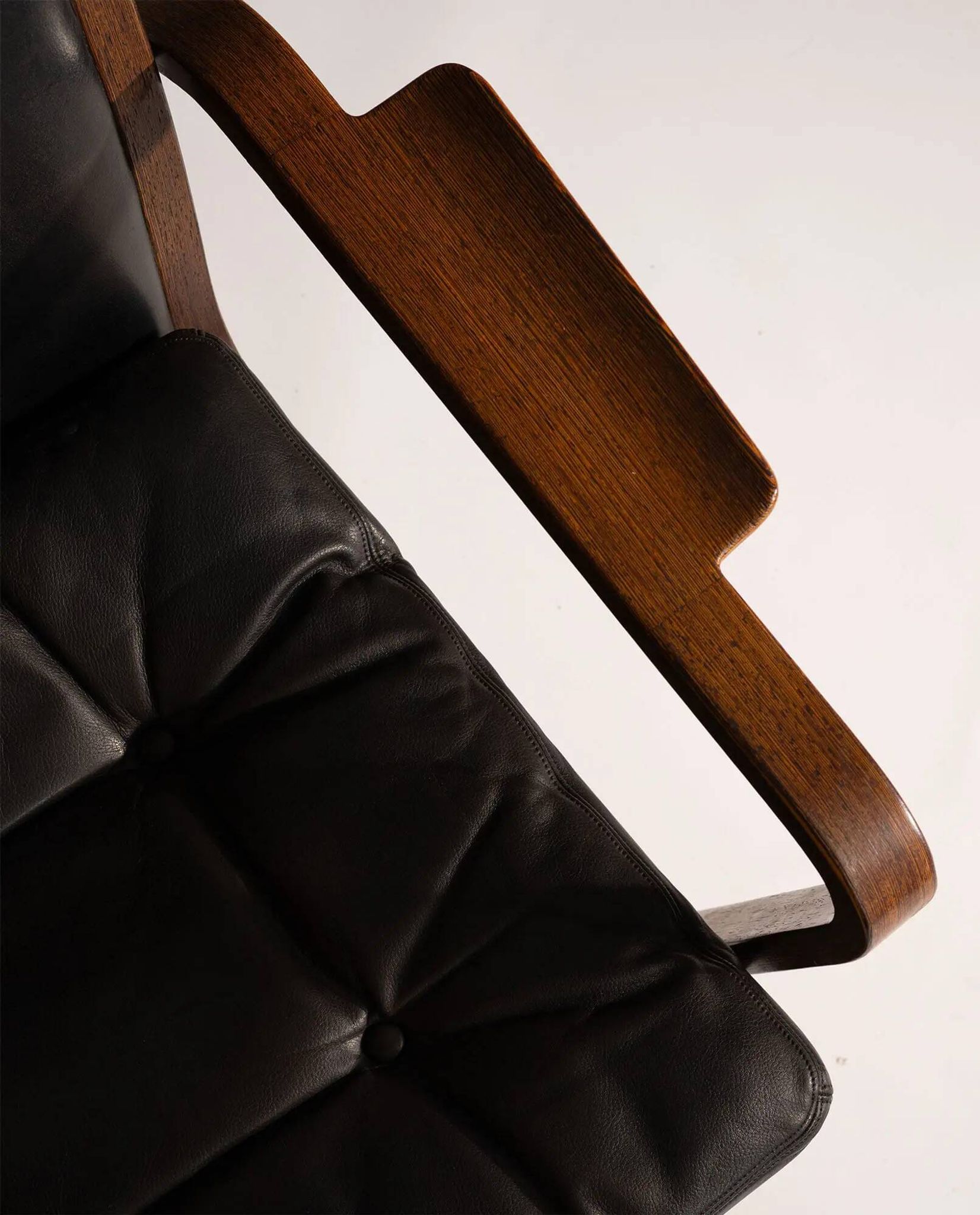 Yngve Ekström armchairs for Swedese, 1970s