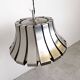 Mid-century steel suspension lamp by E. Martinelli for Martinelli Luce