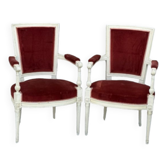 Pair of armchairs