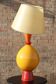 French ceramic table lamp from Albret Lamps, 1990s