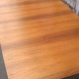 Extendable teak dining table