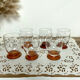 6 verres liqueur vintage