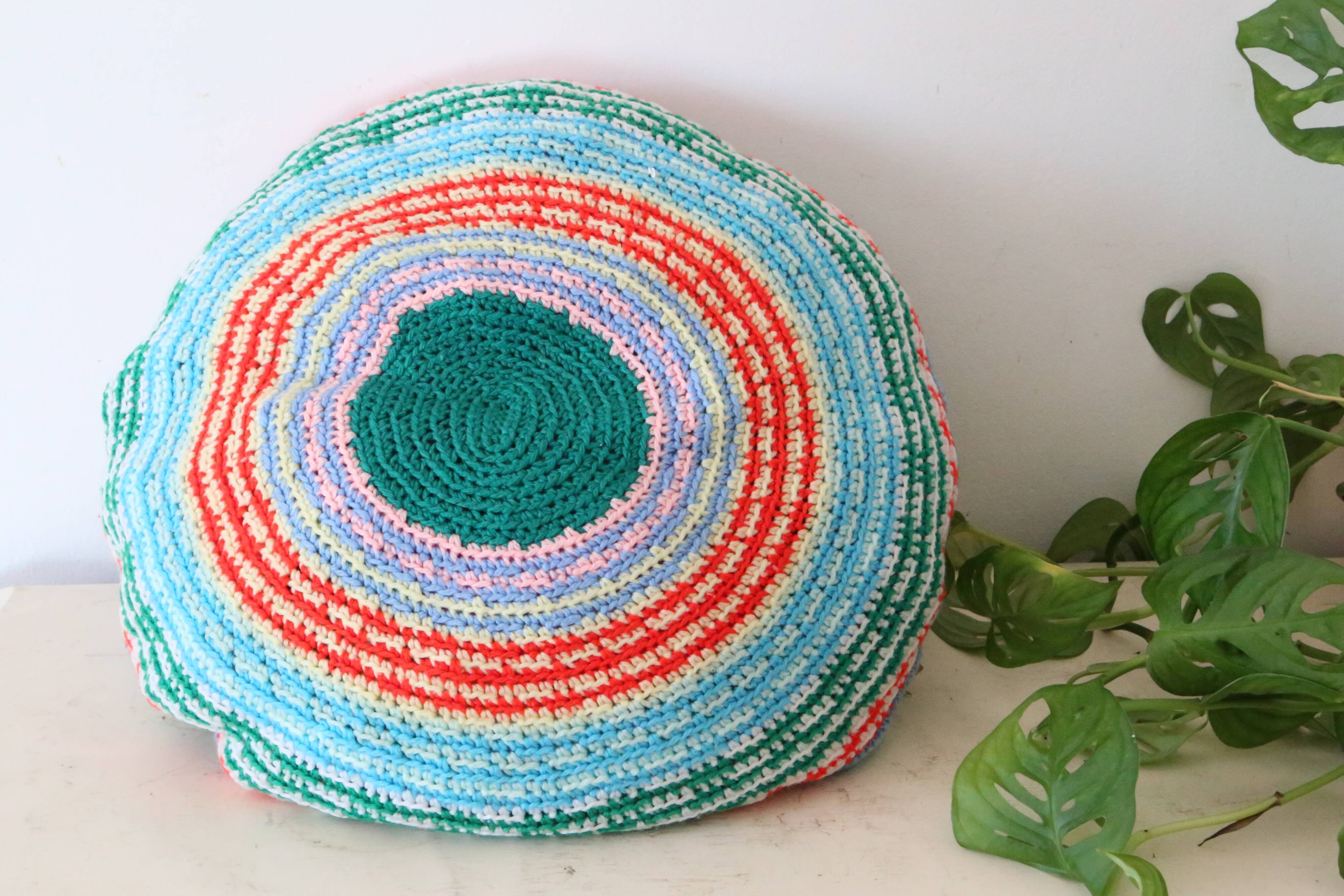Vintage cushion, handmade