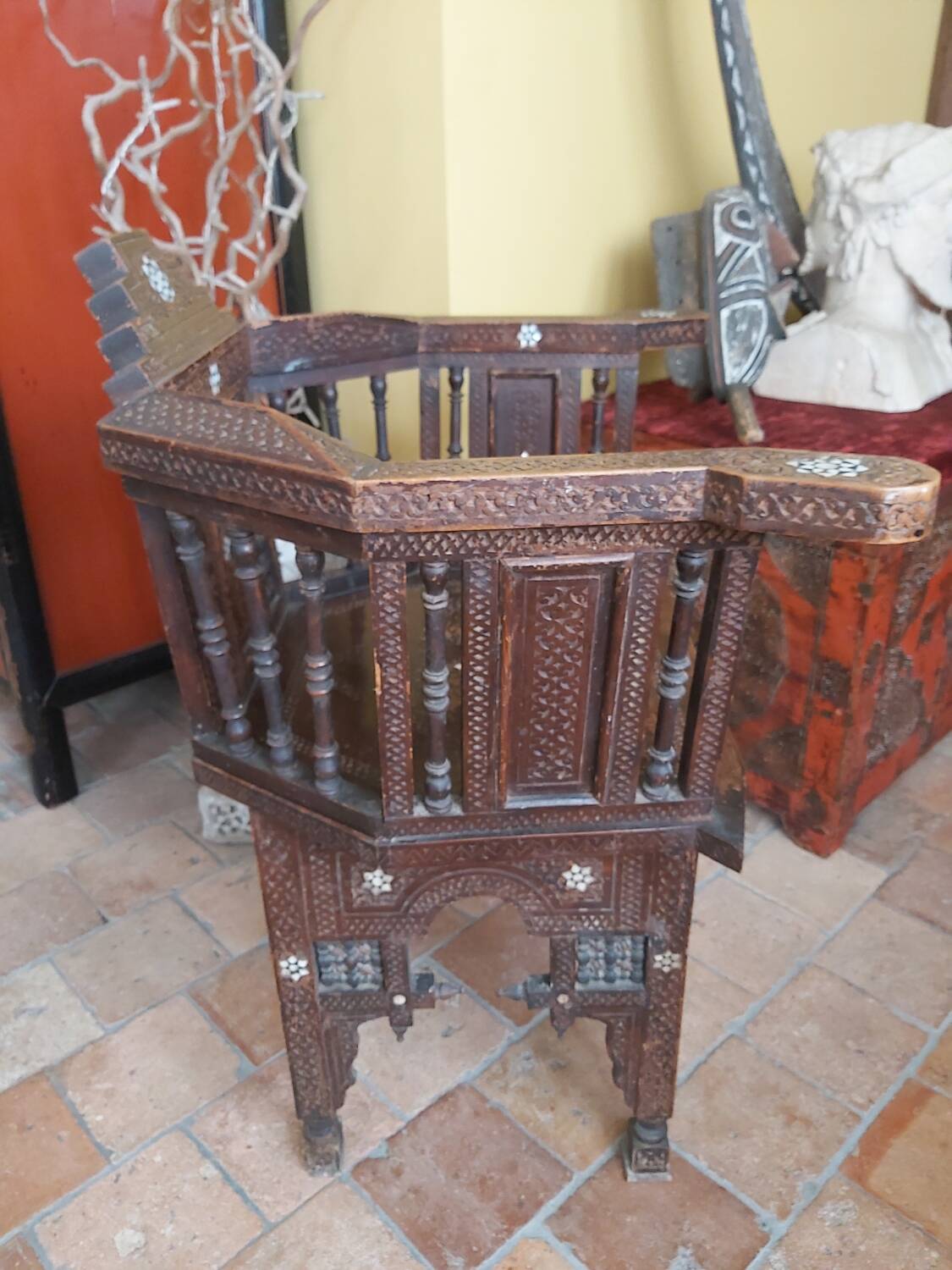 Syrian armchair, 19th century