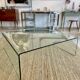Tempered glass coffee table