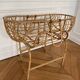 Vintage wicker crib