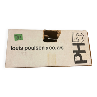 Lampe à Suspension PH5 Vintage Blanche par Poul Henningsen pour Louis Poulsen
