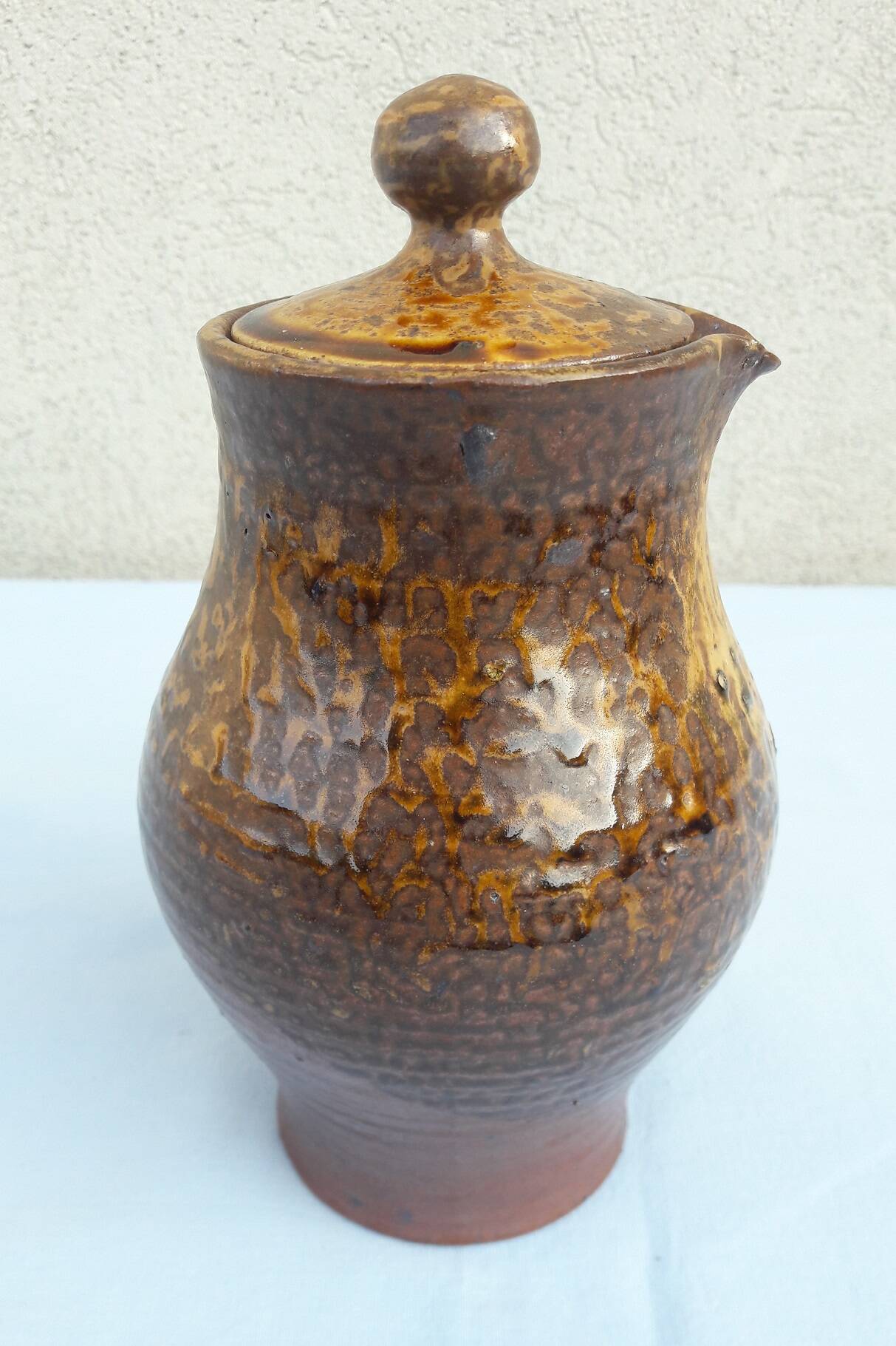 Bodin stoneware coffee pot