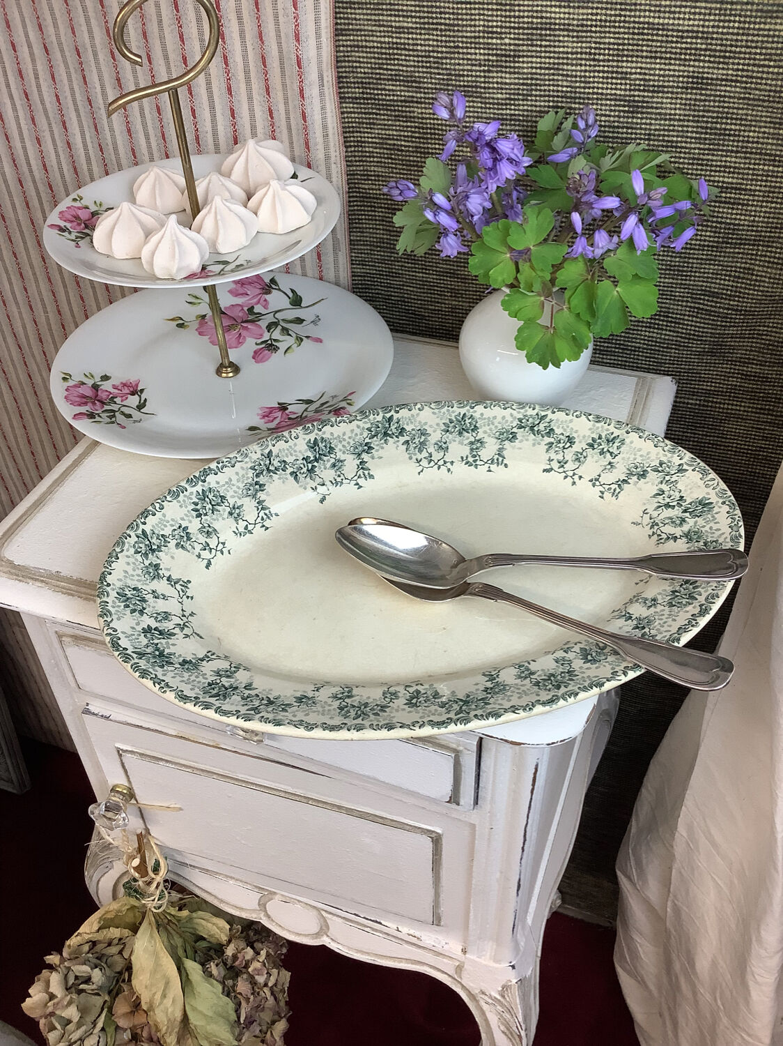 Old dish Terre de fer made in france Choisy le Roi