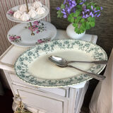 Old dish Terre de fer made in france Choisy le Roi