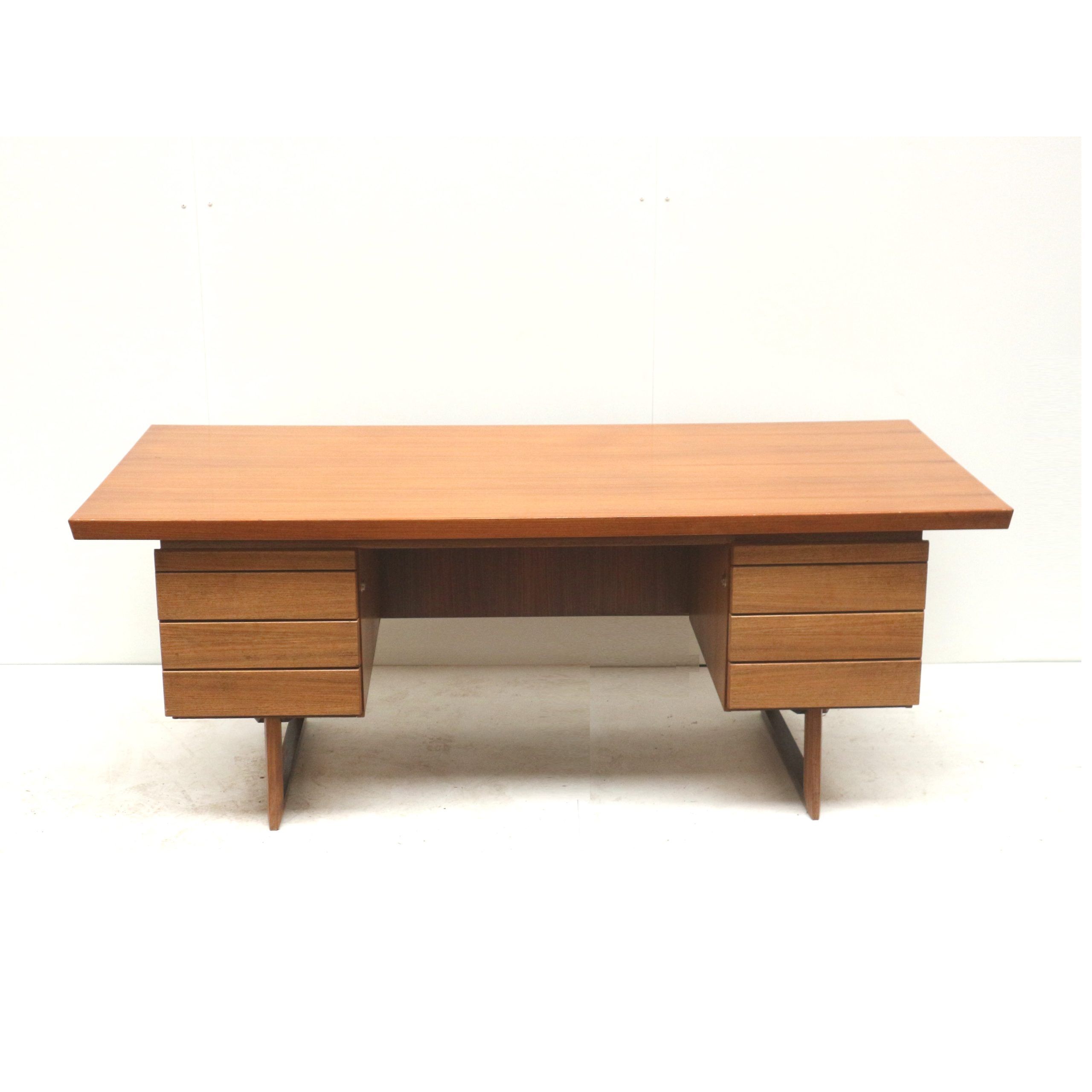 Large vintage executive desk from the 1970s