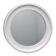 1970s Italian Round Aluminium Mirror